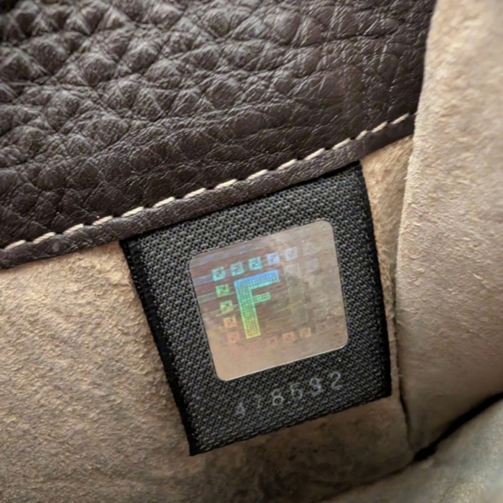Fendi Selleria Small Bifold Wallet | Hand-Stitched Roman Leather - Picture 10 of 16